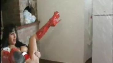 סקיני בן 18 o. בלונדי חייבת ללמוד גבולות!